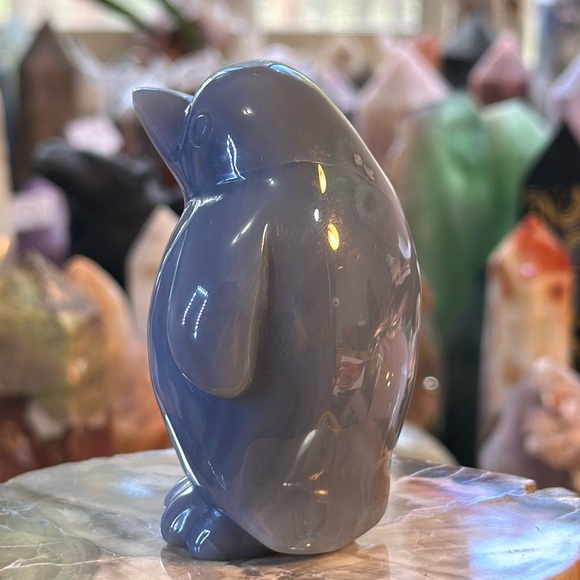Agate Crystal Penguin Carving! - Picture 7 of 11